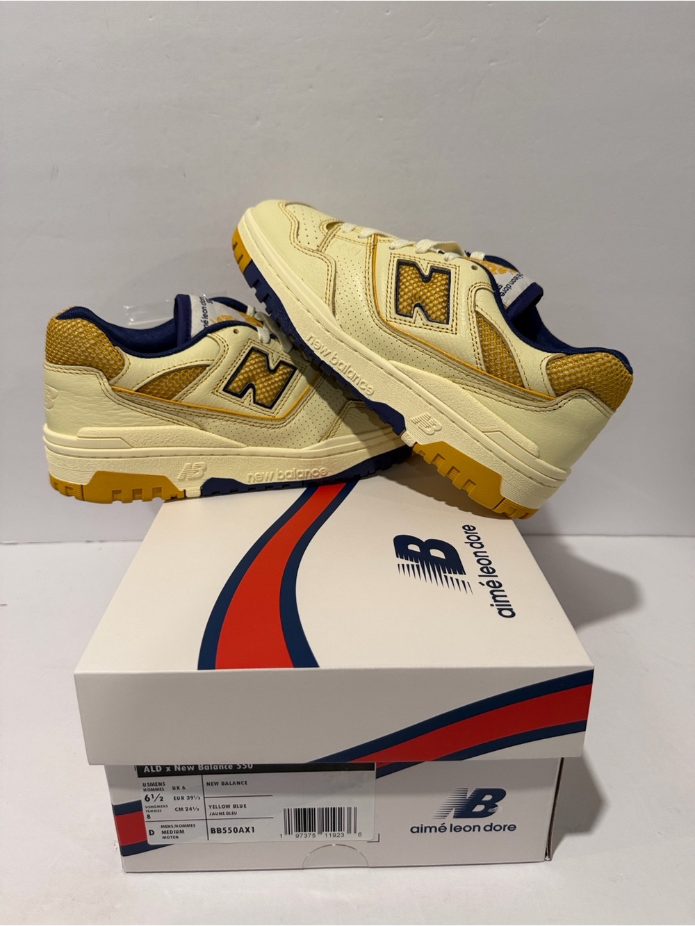 New Balance 550 x ALD 'Masaryk Community Gym' Sz: 5 / 6.5 (BB550AX1)
